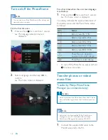 Preview for 14 page of Philips SPH8008 User Manual