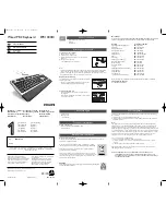 Philips SPK1000SC/93 User Manual preview