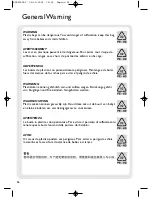 Preview for 26 page of Philips SPK4000SC User Manual