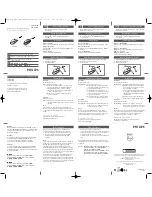 Предварительный просмотр 1 страницы Philips SPM1702SB User Manual