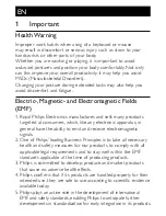 Preview for 5 page of Philips SPM5910 User Manual