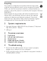 Preview for 6 page of Philips SPM5910 User Manual