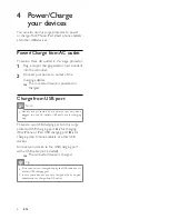 Preview for 6 page of Philips SPP3038B User Manual