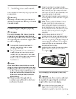 Preview for 5 page of Philips SQM5232 User Manual