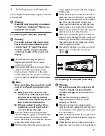 Предварительный просмотр 5 страницы Philips SQM5322/27 User Manual