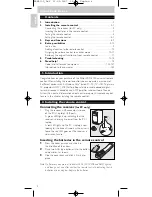 Preview for 4 page of Philips SRM 5100 User Manual