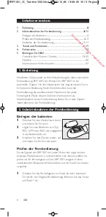 Preview for 8 page of Philips SRP 1001/10 User Manual