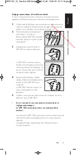 Preview for 15 page of Philips SRP 1001/10 User Manual