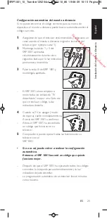 Preview for 25 page of Philips SRP 1001/10 User Manual