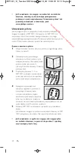 Preview for 34 page of Philips SRP 1001/10 User Manual