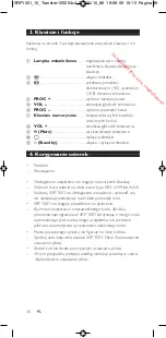 Preview for 36 page of Philips SRP 1001/10 User Manual