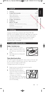 Preview for 53 page of Philips SRP 1001/10 User Manual