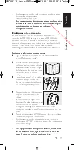 Preview for 59 page of Philips SRP 1001/10 User Manual