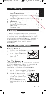 Preview for 63 page of Philips SRP 1001/10 User Manual