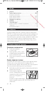 Preview for 68 page of Philips SRP 1001/10 User Manual