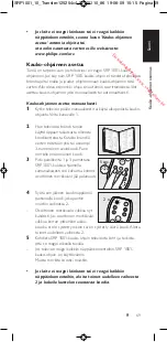 Preview for 69 page of Philips SRP 1001/10 User Manual