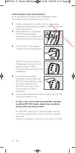 Preview for 70 page of Philips SRP 1001/10 User Manual