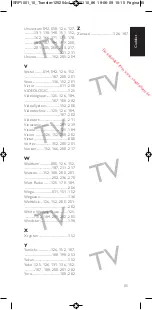 Preview for 85 page of Philips SRP 1001/10 User Manual