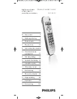 Philips SRP 3004 User Manual preview