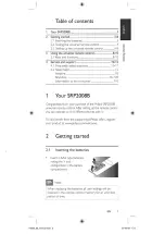 Preview for 3 page of Philips SRP2008B User Manual