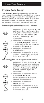 Preview for 10 page of Philips SRP2014C/27 User Manual