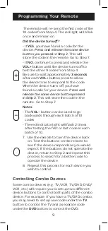 Preview for 9 page of Philips SRP2024R/27 User Manual