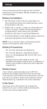 Предварительный просмотр 3 страницы Philips SRP3219G/27 User Manual