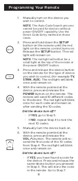 Предварительный просмотр 8 страницы Philips SRP3219G/27 User Manual