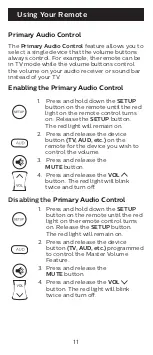 Предварительный просмотр 11 страницы Philips SRP3219G/27 User Manual