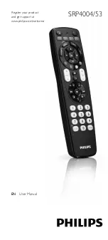 Philips SRP4004/53 User Manual предпросмотр