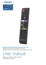 Предварительный просмотр 1 страницы Philips SRP4010 User Manual