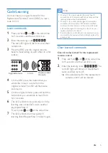 Предварительный просмотр 6 страницы Philips SRP4010 User Manual