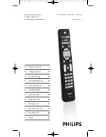 Philips SRP5002 User Manual preview