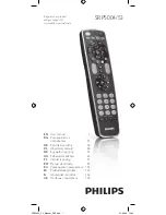 Предварительный просмотр 1 страницы Philips SRP5004/53 User Manual