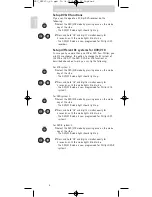 Preview for 8 page of Philips SRP620 Instructions For Use Manual