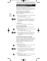 Preview for 20 page of Philips SRP620 Instructions For Use Manual