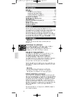 Preview for 46 page of Philips SRP620 Instructions For Use Manual