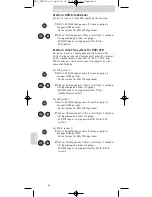 Preview for 62 page of Philips SRP620 Instructions For Use Manual