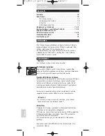 Preview for 70 page of Philips SRP620 Instructions For Use Manual