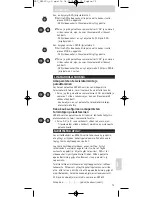 Preview for 75 page of Philips SRP620 Instructions For Use Manual