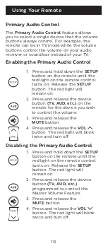 Предварительный просмотр 10 страницы Philips SRP6219G/27 User Manual