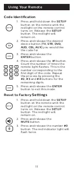 Предварительный просмотр 11 страницы Philips SRP6219G/27 User Manual