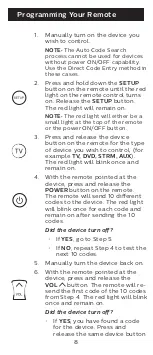 Preview for 8 page of Philips SRP9348D/27 User Manual