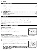 Preview for 19 page of Philips SRU 1010 Instructions For Use Manual