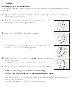 Предварительный просмотр 6 страницы Philips SRU 1018 Instructions For Use Manual