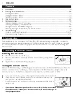 Preview for 3 page of Philips SRU 1020 Instructions For Use Manual