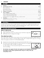 Preview for 33 page of Philips SRU 1020 Instructions For Use Manual