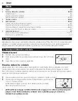 Preview for 81 page of Philips SRU 1020 Instructions For Use Manual