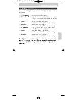 Preview for 43 page of Philips SRU 152 Instructions For Use Manual