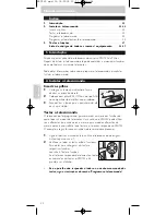 Preview for 44 page of Philips SRU 152 Instructions For Use Manual